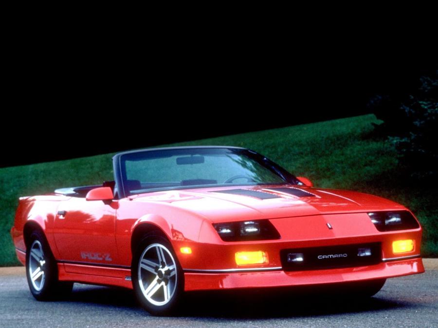  Chevrolet Camaro Z28 Iroc-Z Convertible 1987 года  (фото 15 из 16)